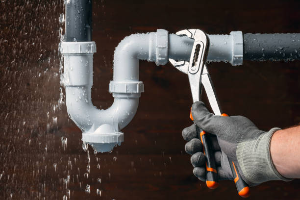 Professional Leak Detection technician working in Oswego, IL